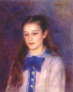 Ренуар Портрет Терезы Берар 1879г